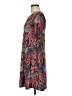 SJS Paisley Red Casual Dress Size M - photo 5