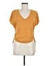 Max Studio Orange Short Sleeve Top Size M - photo 1