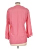 Tantrums Pink 3/4 Sleeve Blouse Size L - photo 2