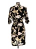 Tucker Print Black Cocktail Dress Size L - photo 2