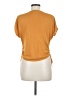 Max Studio Orange Short Sleeve Top Size M - photo 2