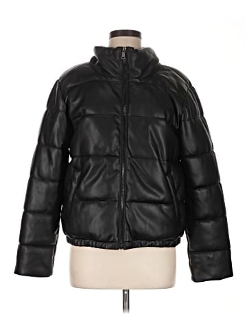 Sebby Collection Faux Leather Jacket (view 1)