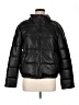 Sebby Collection 100% Polyester Solid Black Faux Leather Jacket Size M - photo 1