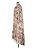 Mossimo Supply Co. 100% Polyester Floral Ivory Casual Dress Size XL - photo 5
