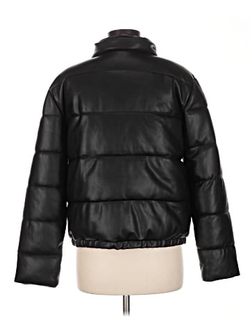 Sebby Collection Faux Leather Jacket (view 2)