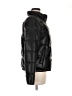 Sebby Collection 100% Polyester Solid Black Faux Leather Jacket Size M - photo 4