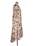 Mossimo Supply Co. 100% Polyester Floral Ivory Casual Dress Size XL - photo 4