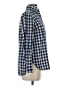 J.Crew Checkered-gingham Blue Long Sleeve Button-Down Shirt Size 0 (petite) - photo 4