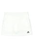 Adidas 100% Polyester Solid White Skort Size M - photo 1