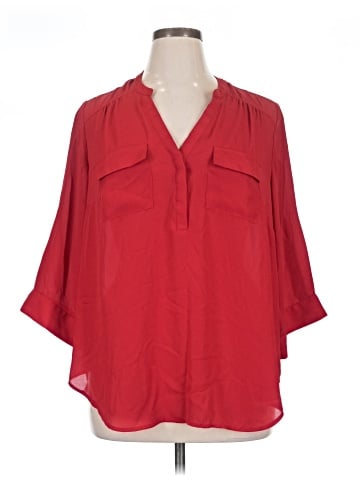 Torrid 3/4 Sleeve Blouse (view 1)