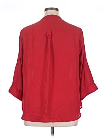 Torrid 3/4 Sleeve Blouse (view 2)
