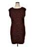 Nine West Animal Print Brown Casual Dress Size XL - photo 1