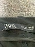 Zara Solid Black Shorts Size S - photo 3
