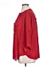 Torrid 100% Polyester Red 3/4 Sleeve Blouse Size 1X Plus (1) - photo 5