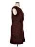 Nine West Animal Print Brown Casual Dress Size XL - photo 4