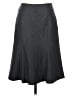 Ann Taylor Chevron-herringbone Gray Wool Skirt Size 4 - photo 1