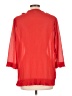 BFA Classics 100% Polyester Red 3/4 Sleeve Blouse Size L - photo 2