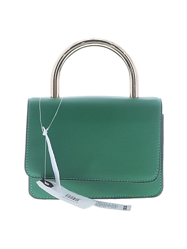 Topshop Satchel In Green