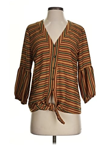 ISLA MAUDE 3/4 Sleeve Blouse (view 1)