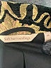 Soft Surroundings 100% Polyester Floral Damask Black Gold Jacket Size XS - photo 6