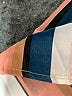 Unbranded 100% Polyester Stripes Pink Long Sleeve Blouse Size XL (estimated) - photo 7
