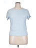 Tahari Blue Short Sleeve Top Size XL - photo 1