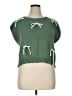 Shein 100% Polyester Green Sweater Vest Size 1X - photo 1
