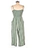 As U Wish Paisley Green Jumpsuit Size M - photo 1