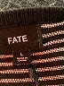 Fate 100% Cotton Black Cardigan Size L - photo 7