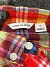 Janie and Jack 100% Cotton Plaid Red Long Sleeve Button-Down Shirt Size 2T - photo 3
