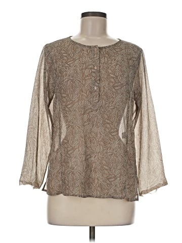 Apostrophe Long Sleeve Blouse (view 1)