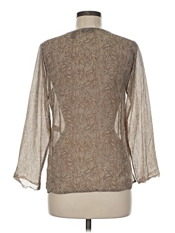 Apostrophe Long Sleeve Blouse (view 2)