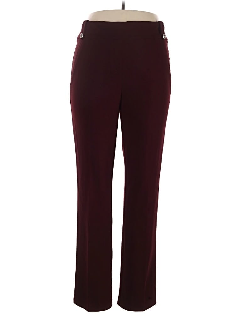 Pre-owned Soho Apparel Ltd Casual Pants In Burgundy