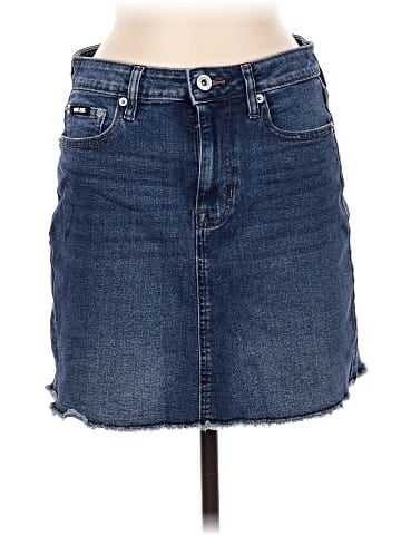 DKNY Jeans Denim Skirt (view 1)