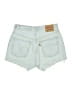 Levi's 100% Cotton Blue Denim Shorts Size 26 waist - photo 2