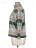 St. John's Bay 100% Cotton Stripes Tan Turtleneck Sweater Size XL - photo 5