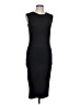 H&M Solid Black Cocktail Dress Size 12 - photo 1