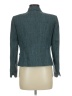 Evan Picone 100% Polyester Tweed Teal Blazer Size 8 (petite) - photo 2