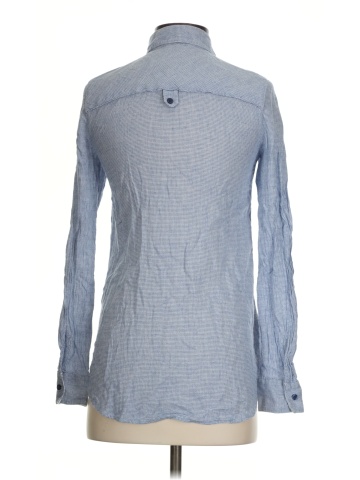 Zara TRF Long Sleeve Button-Down Shirt (view 2)
