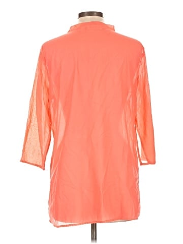 Dana Buchman 3/4 Sleeve Blouse (view 2)