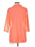 Dana Buchman Orange 3/4 Sleeve Blouse Size L - photo 2