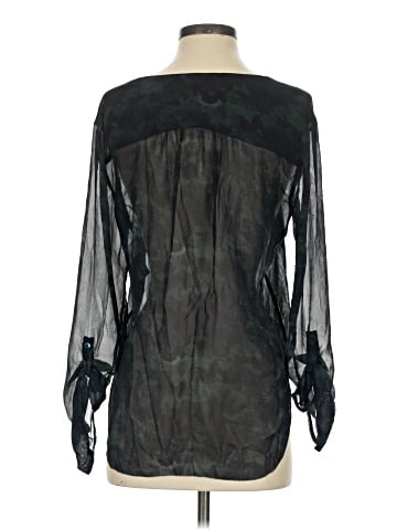 Babaton 3/4 Sleeve Silk Top (view 2)