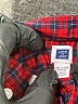 Janie and Jack 100% Cotton Plaid Red Long Sleeve Button-Down Shirt Size 18-24 mo - photo 3
