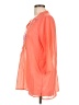 Dana Buchman Orange 3/4 Sleeve Blouse Size L - photo 5