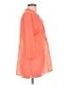 Dana Buchman Orange 3/4 Sleeve Blouse Size L - photo 4