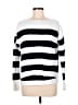 Lauren by Ralph Lauren 100% Cotton Stripes White Pullover Sweater Size M - photo 1