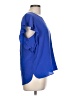 Daniel Rainn Blue Short Sleeve Blouse Size L - photo 4