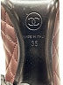 Chanel 100% Leather Argyle Burgundy Heels Size EU 35 - photo 6