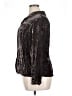 J.Jill 100% Rayon Metallic Brown Jacket Size 16 - photo 5