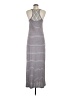 Rewind Stripes Gray Casual Dress Size M - photo 2